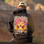 Pánská mikina TroyLeeDesigns RedBull Rampage Altered Reality Pullover Hoodie Black