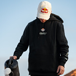 Pánská mikina TroyLeeDesigns RedBull Rampage Mind Melt Pullover Hoodie Black