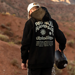 Pánská mikina TroyLeeDesigns RedBull Rampage Mind Melt Pullover Hoodie Black