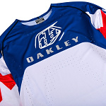 Pánský dres TroyLeeDesigns SE Ultra Jersey Oakley Vision White Blue