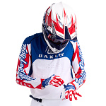 Pánský dres TroyLeeDesigns SE Ultra Jersey Oakley Vision White Blue