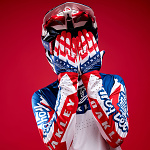 MX komplet TroyLeeDesigns SE ULTRA Oakley Vision White Blue