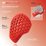 Chrániče kolen Leatt Knee Guard 3DF 5.0 EVO EXT Black