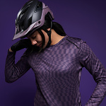 MTB helma TroyLeeDesigns A3 MIPS Helmet Halo Purple 2025