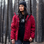Zateplená bunda LEATT Team Jacket Ruby