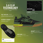 Boty na kolo Leatt MTB HydraDri 5.0 ProClip Shoe Black