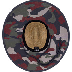 Pánský slamák FXR Shoreside Straw Hat Earth Camo