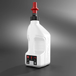 Rychlotankovací kanystr na benzín TUFF JUG Utility Can Ripper Cap 10 l Gen 3 White