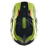 Integrální MTB helma TroyLeeDesigns D4 Polyacrylite MIPS Helmet Qualifier Black Yellow 2025