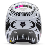 MX helma FOX V1 Image Cosmo Helmet White Black 2026
