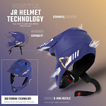 Dětská integrální MTB helma LEATT MTB 1.0 Gravity Junior Helmet Lager Yellow 2026