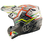 MX helma TroyLeeDesigns SE5 Composite Helmet Lowrider Gray 2026