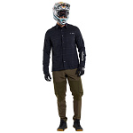 Košile na kolo TroyLeeDesigns Grind Flannel YD Plaid Carbon