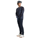 Zateplený dres na kolo TroyLeeDesigns Skyline CHILL LS Jersey Rockslide Obsidian
