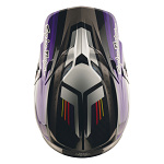 MX helma TroyLeeDesigns SE5 Carbon Helmet Stripes Black Purple 2026
