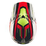 MX helma TroyLeeDesigns SE5 Composite Helmet Stripes Black Infra Red 2026