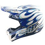 MX helma TroyLeeDesigns SE5 Composite Helmet Torched Blue 2026