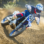 MX helma TroyLeeDesigns SE5 Composite Helmet Torched Blue 2026