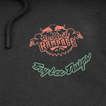 Pánská mikina TroyLeeDesigns X RedBull Rampage Intergalactic Pullover Hoodie Coal
