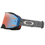 MX brýle Oakley Airbrake MX Grey Strike Prizm Sapphire Goggle