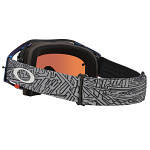 MX brýle Oakley Airbrake MX Grey Strike Prizm Sapphire Goggle