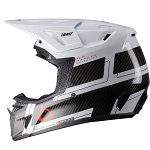 MX helma Leatt Helmet Kit Moto 9.5 V26 Carbon White 2026
