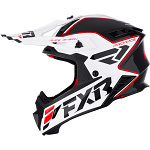 MX helma FXR Helium MX Helmet Red White Black 2026