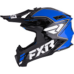 MX helma FXR Helium MX Helmet Blue White 2026