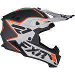 MX helma FXR Helium Carbon Helmet Orange Silver 2026