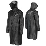 Dlouhá pláštěnka pro mechaniky Leatt Mud Coat Black