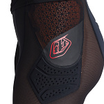 Kraťasy s chráničema TroyLeeDesigns Stage Ghost D3O Baselayer Short Black
