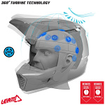 Integrální MTB helma LEATT MTB 1.0 Gravity Helmet Brown 2026
