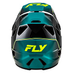 Dětská bmx helma FLY Rayce Helmet Youth Repeat Black Teal HiVis 2026
