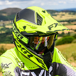 MX helma FXR Helium MX Helmet HiVis Grey 2026