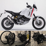 Sada kol HaanWheels Ducati DesertX - Excel Black 21x1,85 + 18x2,50 / Black Hub