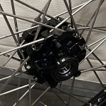 Sada kol HaanWheels Ducati DesertX - Excel Black 21x1,85 + 18x2,50 / Black Hub