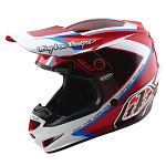 Dětská helma na motokros TroyLeeDesigns Youth GP Helmet Shutter Red 2026