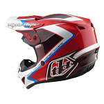 Dětská helma na motokros TroyLeeDesigns Youth GP Helmet Shutter Red 2026