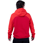 Pánská mikina FOX Fracture Paneled Pullover Fleece Red