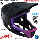 MTB helma LEATT MTB Enduro 3.0 Helmet Grey Purple 2026