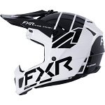 Dětská helma na motokros FXR Youth Clutch MX Helmet White Black 2026