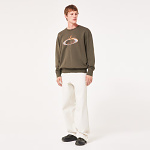 Pánská mikina Oakley Mtl Solar Rail Crew Sweatshirt New Dark Brush