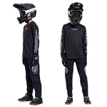 Dětské kalhoty na kolo TroyLeeDesigns Youth Sprint PRO Pant Mono Black 2026