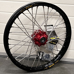 Sada kol HaanWheels Ducati DesertX - Excel Black 21x1,85 + 18x2,50 / Red Hub