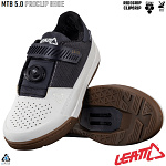 Boty na kolo Leatt MTB ProClip 5.0 Shoe White 2025