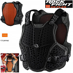 Chránič hrudi a zad TroyLeeDesigns RockFight CE FLEX Chest Protector Black