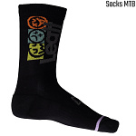 Cyklo ponožky Leatt MTB Socks Black 2025