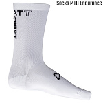 Cyklo ponožky Leatt MTB Socks Endurance White