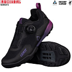 Dámské boty na kolo Leatt MTB 6.0 ProClip Shoe Womens Velvet 2025