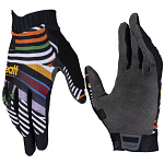 Dámské rukavice na kolo Leatt MTB 1.0 GripR Glove Womens Stripes 2024